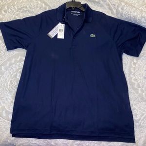 NWT Lacoste Dry Fit Polo